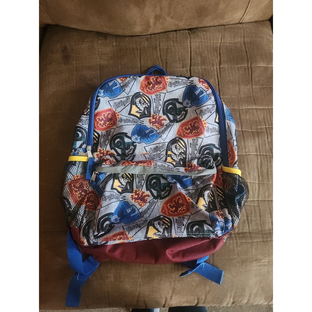 HARRY Potter Backpack/Book Bag Four Houses of HOGWARTS